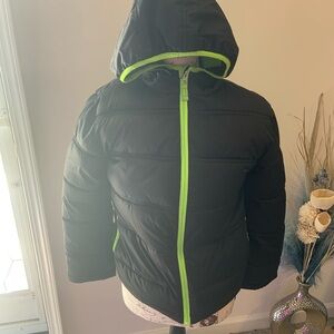 Faded Glory Vibrant Green Fleece Top